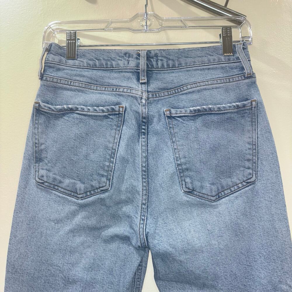 AGOLDE Nico High Rise Jeans- AGOLDE Slim Light Wash Premium Denim | Size 25 - Picture 4 of 11